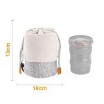 Case / Bag Lentes 2 em 1 Ajustável K&F Concept - KF13.121 - Imagem 4