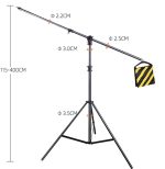 Girafa Grande Multiuso Funciona Tripé Ou Como Girafa J2140 - Imagem 7