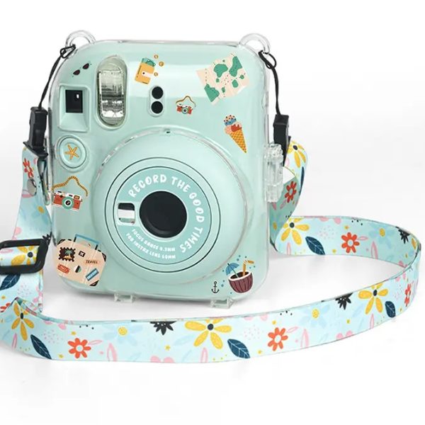 Case Crystal Para Instax Mini 12 Personalizável - Verde