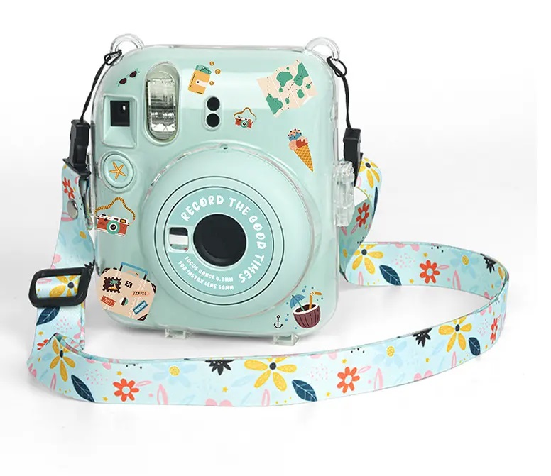 15436773155-15213946909-h45b21856d4be482d9720d9c0fcaa88b0g-jpg-960x960-1.jpg Case Crystal Para Instax Mini 12 Personalizável - Verde - Imagem 1