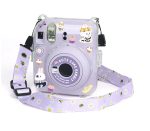 Case Crystal Para Instax Mini 12 Personalizável - Roxo