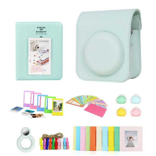 Kit Acessórios Para Fuji Instax Mini 12 / 11 - Verde