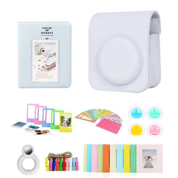 Kit Acessórios Para Fuji Instax Mini 12 / 11 - Branco