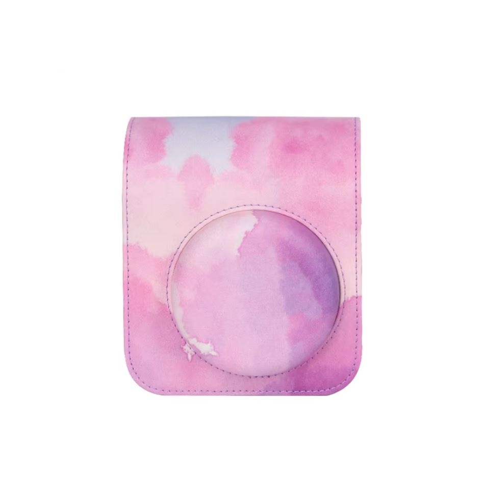 15437535015-15436678638-15341169692-capturar.jpg Capa Proteção Bolsa Para Instax Mini 12 Nuvem - Rosa - Imagem 1