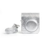 Capa Proteção Bolsa Para Instax Mini 12 / 11 - Prateado