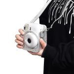 Capa Proteção Bolsa Para Instax Mini 12 / 11 - Prateado - Imagem 5