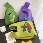 Bolsa de Mão Croché Fofo Instax Câmera Livros - Branco - Imagem 5