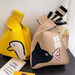 Bolsa de Mão Croché Fofo Instax Câmera Livros - Branco - Imagem 7