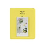 Álbum De Fotos Para Instax 8 9 11 12 - 64 Fotos - Amarelo