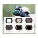 Kit 6 Filtros K&f Concept P/ Dji Osmo Pocket 3 Uv Cpl Nd - Imagem 2