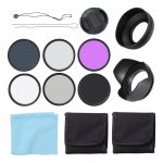 Kit Filtros 52mm Uv Cpl Fld Nd2 Nd4 Nd8 Parasol - Imagem 2