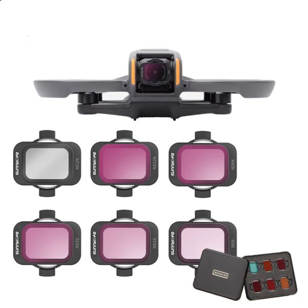 Kit 6 Filtros Sunnylife Para Dji Avata 2 UV ND
