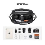 Bolsa Sling Para Câmeras K&F Concept Alpha 10L - KF13.157V1 - Imagem 2