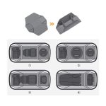 Bolsa Sling Para Câmeras K&F Concept Alpha 10L - KF13.157V1 - Imagem 3