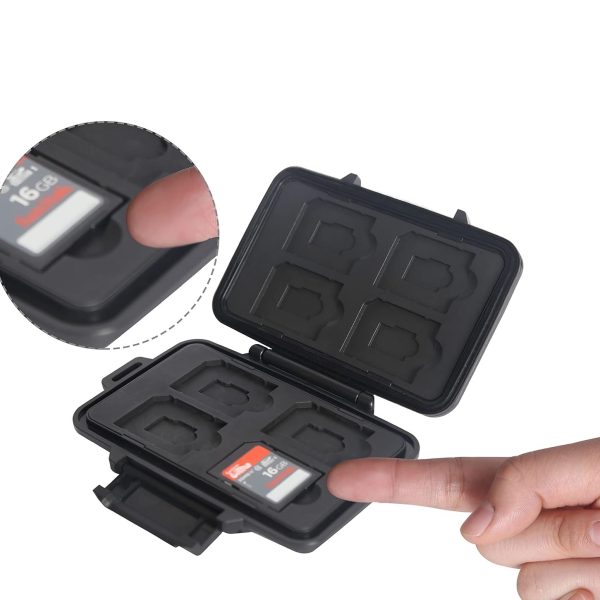 Case Estojo Para Cartão SD Micro Sd Resistente Com Alça