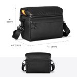 Mochila K&F Concept 22L + Bolsa Tiracolo 10L Para Câmera - Imagem 5