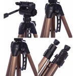 Tripe Weifeng Wt-3750 Com Suporte Celular Greika Cabeça Film - Imagem 2