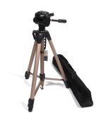 Tripe Weifeng Wt-3770 Com Case Câmera C/ Suporte Smartphone