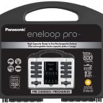 Kit Carregador Panasonic  + 8 Pilhas AA + 2 Pilhas AAA C/ Case