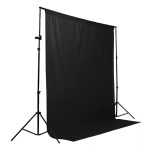 Fundo Fotográfico Tecido Preto Muslin Background 3x5m - Imagem 2