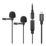 Microfone Lapela Boya BY-M2D Para iPhone Lightning