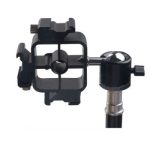 Suporte Flash Triplo Sombrinha Articulado C/ Hot Shoe Holder - Imagem 3
