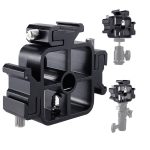 Suporte Flash Triplo Sombrinha Articulado C/ Hot Shoe Holder - Imagem 6