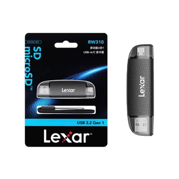 Leitor Lexar RW310 Professional SD e microSD USB 3.2