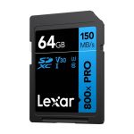 Cartão SDHC Lexar Blue 64GB 800x Pro UHS-I 150MB/s - Imagem 2