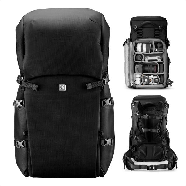 Mochila K&F Concept 40L P/ Câmeras Equipamentos - KF13.207V1