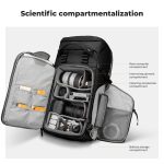 Mochila K&F Concept 40L P/ Câmeras Equipamentos - KF13.207V1 - Imagem 3