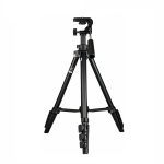 Tripé Benro T560 em Alumínio com Cabeça 3 Vias (145cm/2.5kg)