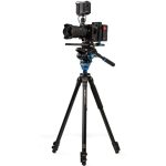 Tripé Benro A2573FS6PRO em Alumínio com Cabeça Fluida S6 Pro - Imagem 9