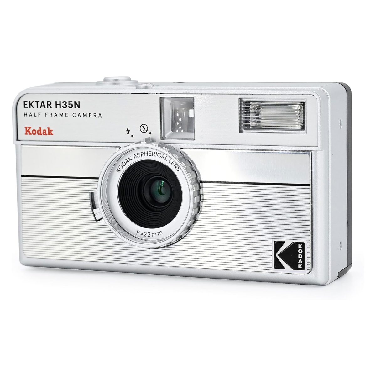 Câmera De Meio Quadro Kodak Ektar H35n - 35mm - Prata - Imagem 2