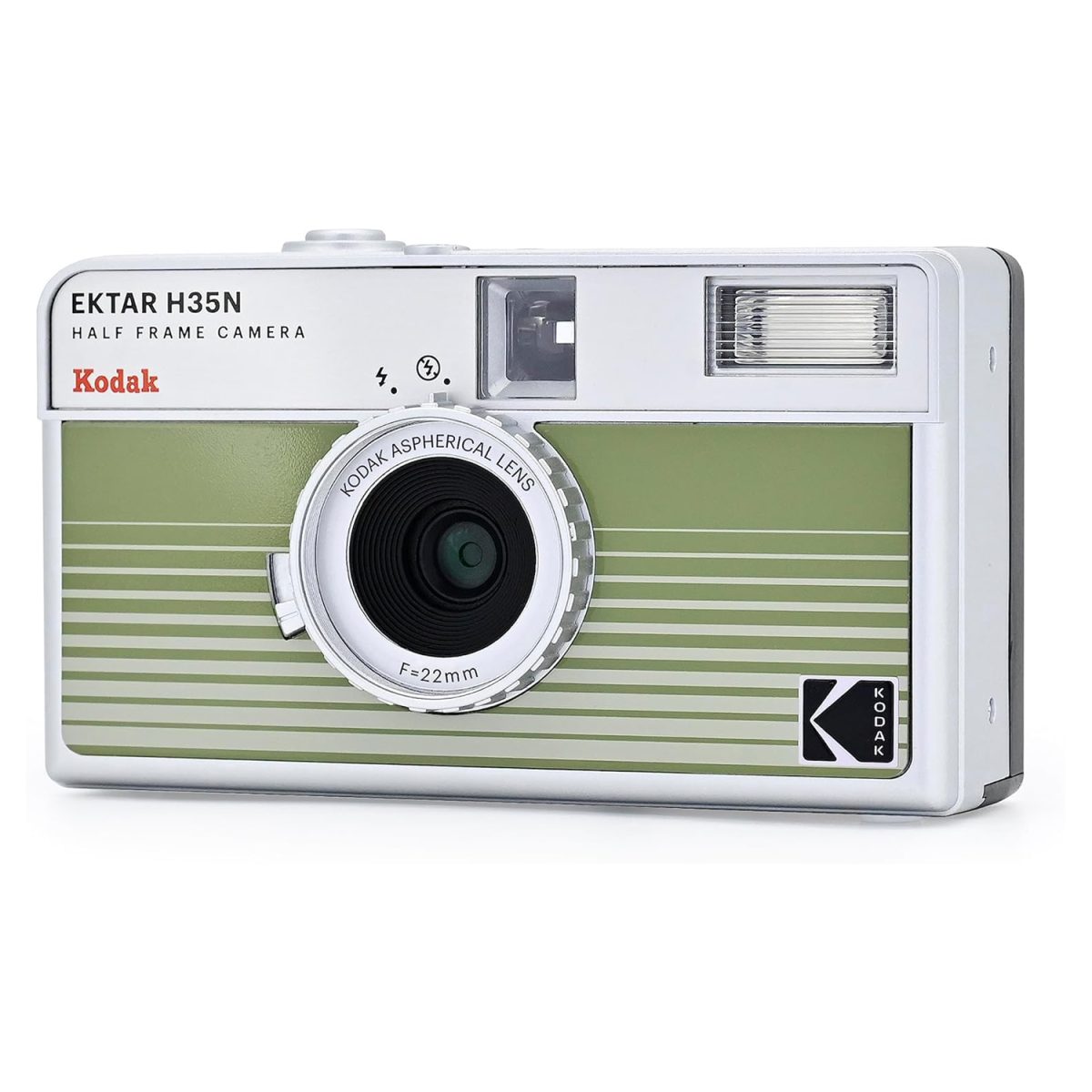 Câmera De Meio Quadro Kodak Ektar H35n - 35mm - Verde - Imagem 2