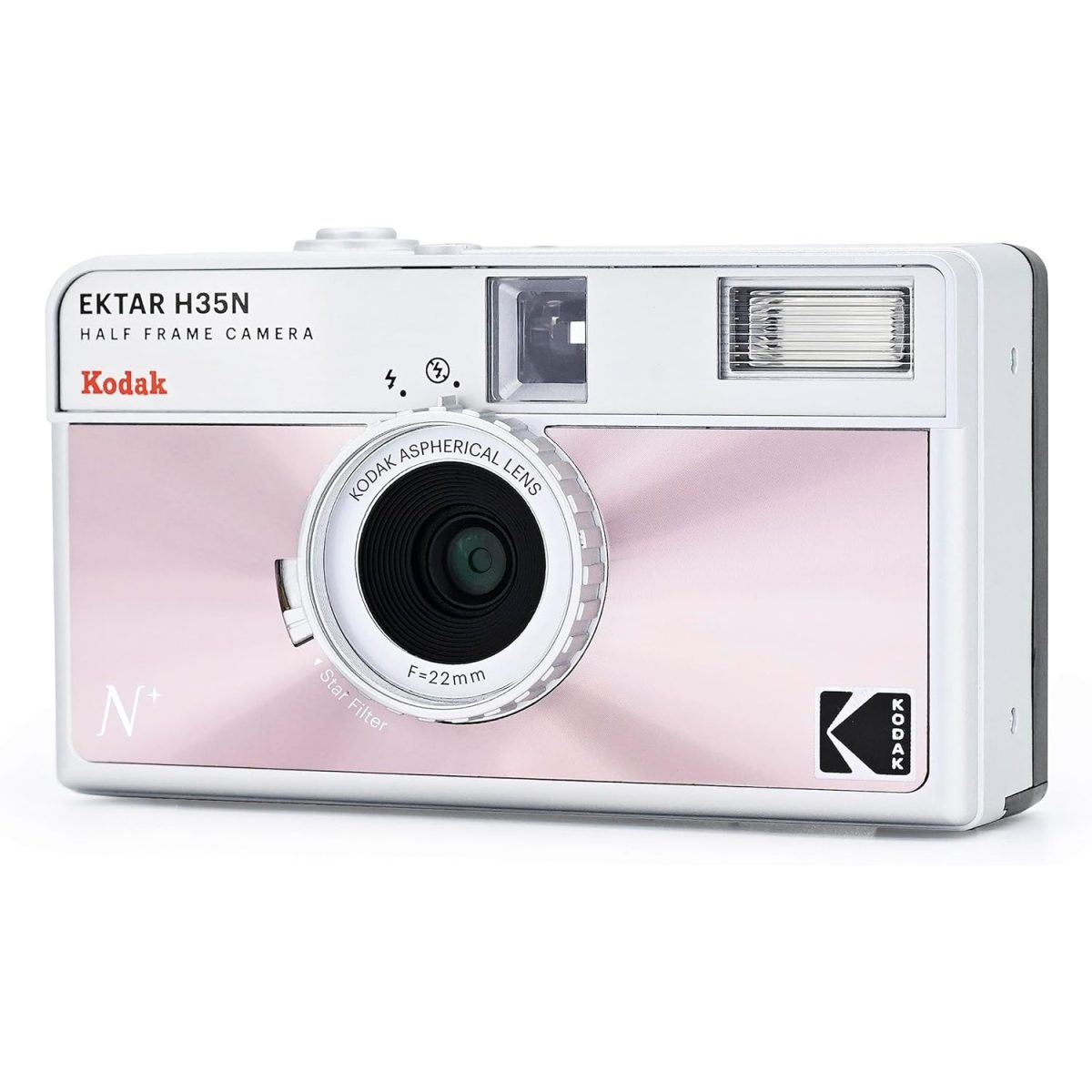 Câmera De Meio Quadro Kodak Ektar H35n - 35mm - Rosa - Imagem 2