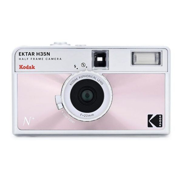 Câmera De Meio Quadro Kodak Ektar H35n - 35mm - Rosa