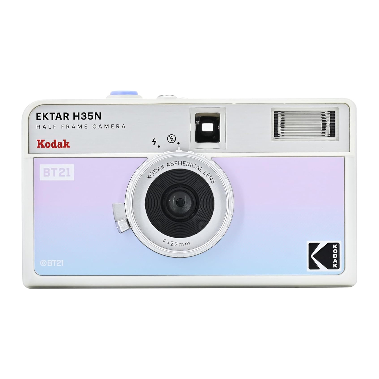 15539128185-1-2.jpg Câmera De Meio Quadro Kodak Ektar H35n - 35mm - Edição BT21 - Imagem 1