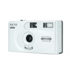 Câmera Analógica Reto Pano 35mm Com Flash - Branco - Imagem 3