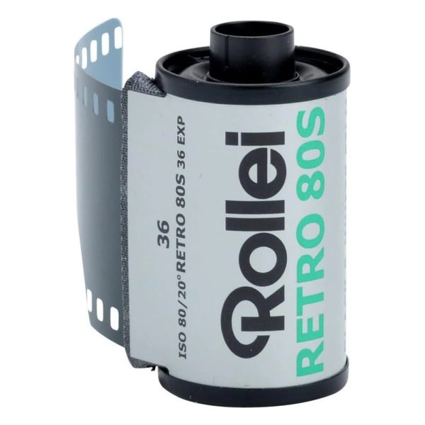 Filme Fotográfico Rollei Retro 80s P&B - 35mm