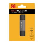 Leitor De Cartões Kodak 2 em 1 Sd e MicroSD - C210 - Imagem 4