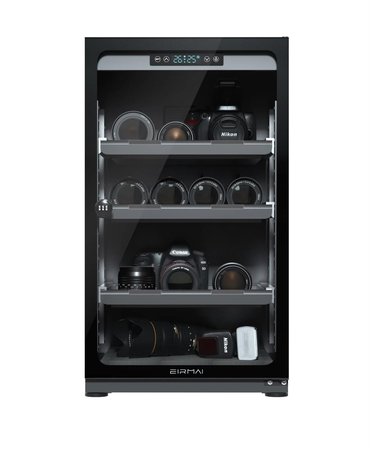 Gabinete 100l Dry Box Desumidificador Para Equip. Foto/video MRD-105PRO - Imagem 2